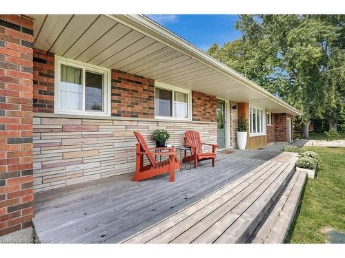 50 Jerseyville Road, Brantford, ON - Outdoor With Deck Patio Veranda With Exterior