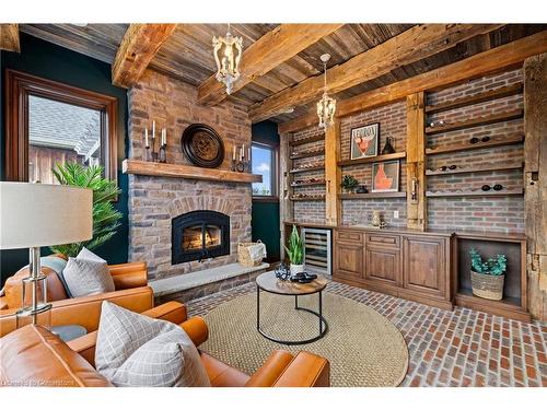 1992 Kilgorman Way, London, ON - Indoor Photo Showing Living Room With Fireplace