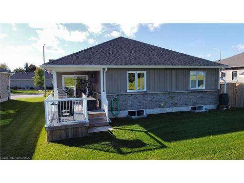 480 Grand Trunk Street, Palmerston, ON - Outdoor With Deck Patio Veranda