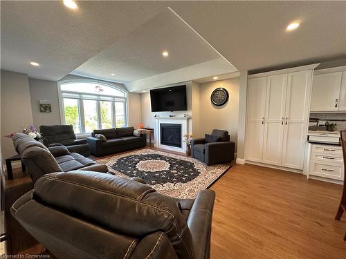 480 Grand Trunk Street, Palmerston, ON - Indoor Photo Showing Living Room With Fireplace