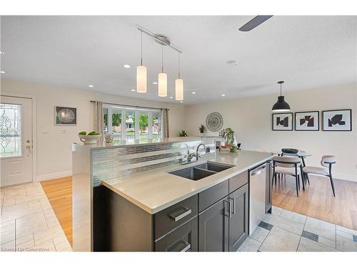 4 Countryside Crescent, Kitchener, ON - Indoor Photo Showing Kitchen With Double Sink