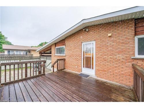 72 Massey Avenue, Kitchener, ON - Outdoor With Deck Patio Veranda With Exterior