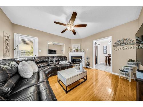 2 Pilgrim Place, Brampton, ON - Indoor Photo Showing Living Room With Fireplace