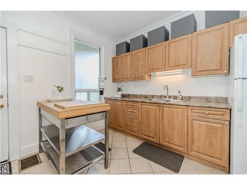 70 Beverly Street, Cambridge, ON - Indoor Photo Showing Kitchen With Double Sink