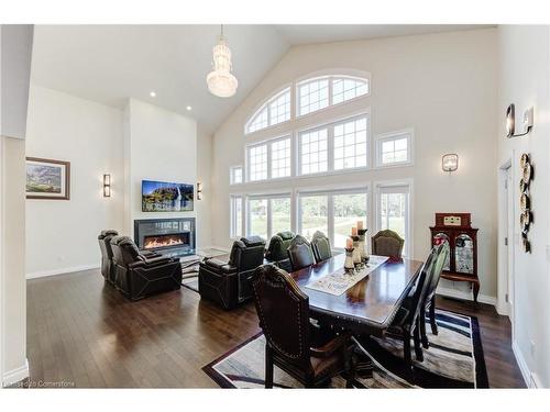 9617 Currie Road, Dutton, ON - Indoor Photo Showing Other Room With Fireplace