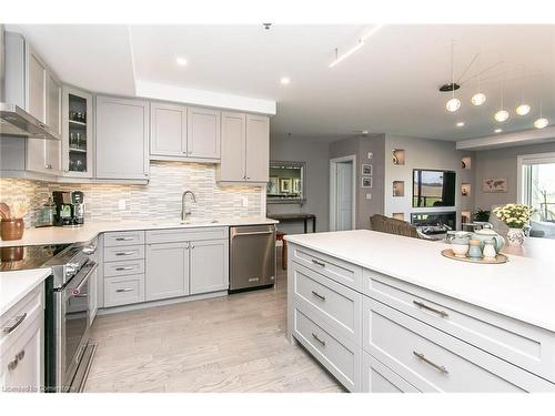 205-249 Grey Silo Road, Waterloo, ON - Indoor Photo Showing Kitchen With Upgraded Kitchen