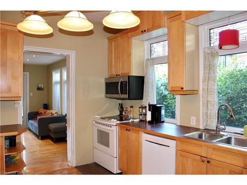 12 Richmond Avenue, Kitchener, ON - Indoor Photo Showing Kitchen With Double Sink