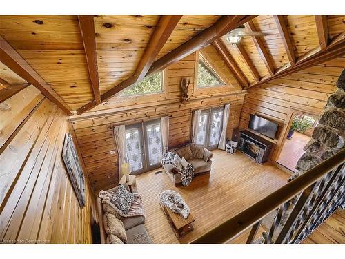 571 Storms (Rawdon) Road, Marmora, ON - Indoor Photo Showing Other Room With Fireplace