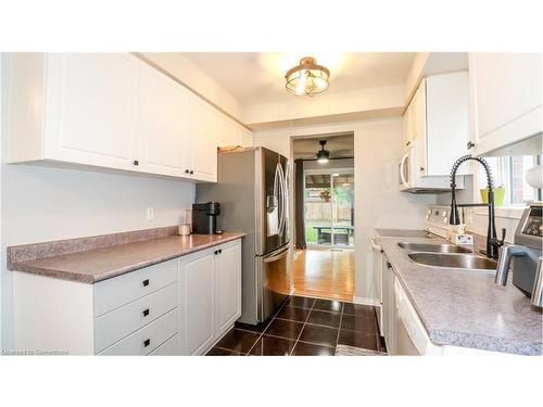 23 Wice Road, Barrie, ON - Indoor Photo Showing Kitchen With Double Sink