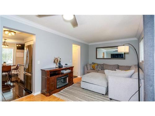 23 Wice Road, Barrie, ON - Indoor Photo Showing Living Room