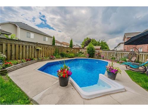 59 Lavender Road, Cambridge, ON - Outdoor With In Ground Pool With Backyard