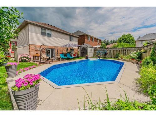 59 Lavender Road, Cambridge, ON - Outdoor With In Ground Pool With Backyard With Exterior