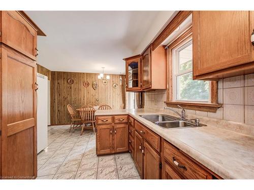 95 Byron Avenue, Kitchener, ON - Indoor Photo Showing Kitchen With Double Sink