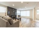 34 Dooley Drive, Kitchener, ON  - Indoor Photo Showing Living Room With Fireplace 