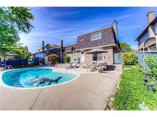 59 Elm Ridge Drive, Kitchener, ON - Outdoor With In Ground Pool