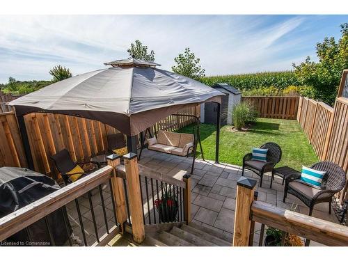 123 Courtney Street, Fergus, ON - Outdoor With Deck Patio Veranda