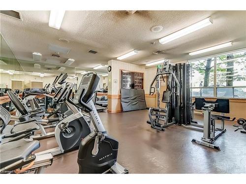 1005-205 Wynford Drive, Toronto, ON - Indoor Photo Showing Gym Room