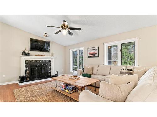 46 Blairs Trail, Huron-Kinloss, ON - Indoor Photo Showing Living Room With Fireplace