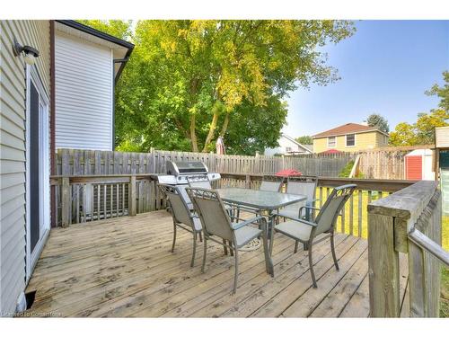 48 Carter Crescent, Cambridge, ON - Outdoor With Deck Patio Veranda With Exterior