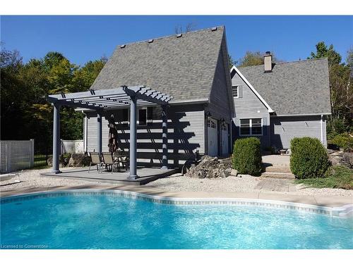 373376 6Th Line, Amaranth, ON - Outdoor With In Ground Pool