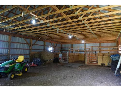 373376 6Th Line, Amaranth, ON - Indoor Photo Showing Garage