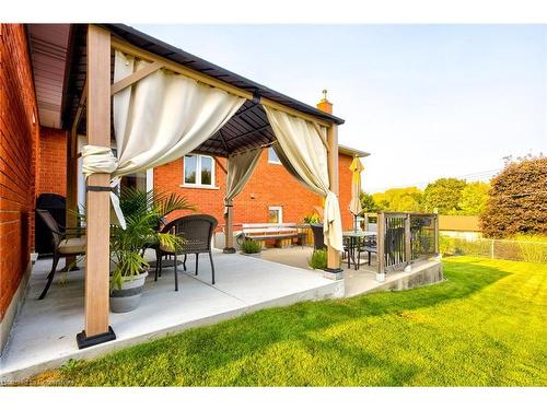 63 Leslie Avenue, Cambridge, ON - Outdoor With Deck Patio Veranda With Exterior