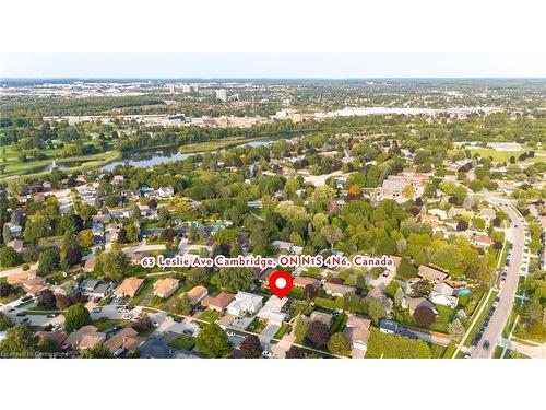 63 Leslie Avenue, Cambridge, ON - Outdoor With View