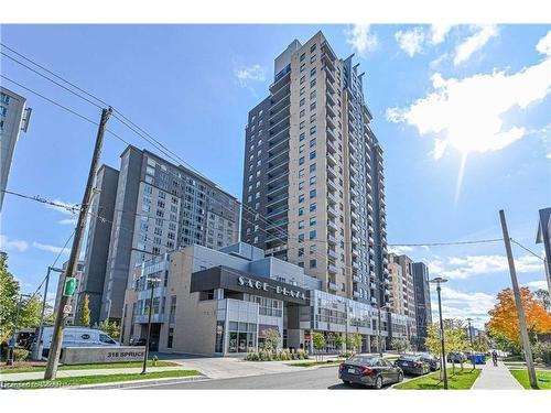 807-318 Spruce Street, Waterloo, ON - Outdoor With Facade