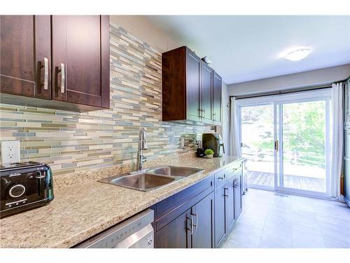 47-16 Hadati Road, Guelph, ON - Indoor Photo Showing Kitchen With Double Sink