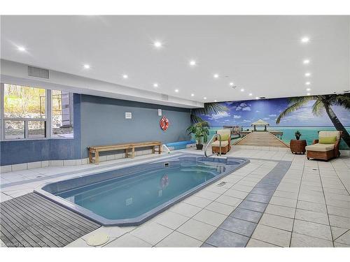 1501-55 Green Valley Drive, Kitchener, ON - Indoor Photo Showing Other Room With In Ground Pool