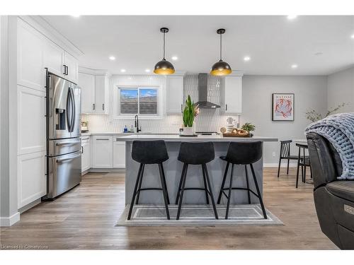 15 Miller Crescent, Simcoe, ON - Indoor Photo Showing Kitchen With Stainless Steel Kitchen With Upgraded Kitchen