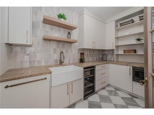 2143 Bleams Road, Wilmot Township, ON - Indoor Photo Showing Kitchen With Double Sink