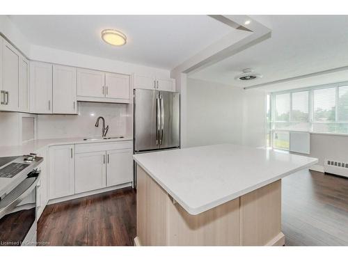 303-24 Midland Drive, Kitchener, ON - Indoor Photo Showing Kitchen With Double Sink