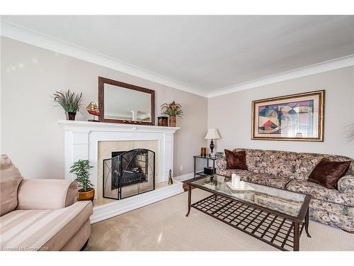 12 Byron Avenue, Cambridge, ON - Indoor Photo Showing Living Room With Fireplace