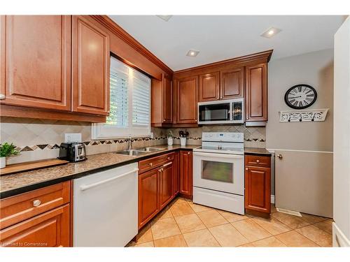 98 Scenic Drive, Kitchener, ON - Indoor Photo Showing Kitchen With Double Sink