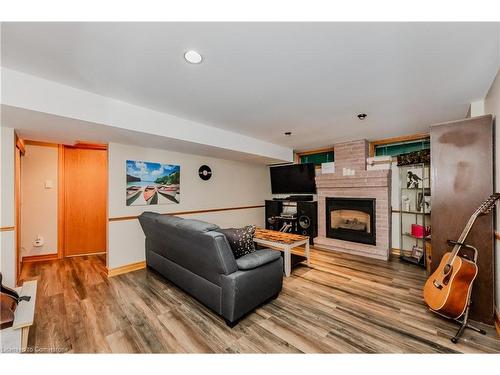 98 Scenic Drive, Kitchener, ON - Indoor With Fireplace