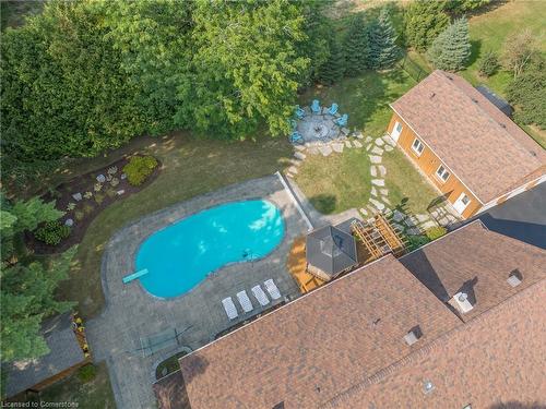 728 Country Squire Road, Waterloo, ON - Outdoor With In Ground Pool