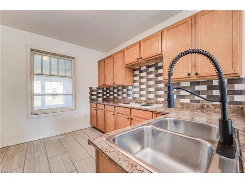 285 Courtland Avenue E, Kitchener, ON - Indoor Photo Showing Kitchen With Double Sink