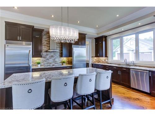 1123 Notre Dame Drive, Petersburg, ON - Indoor Photo Showing Kitchen With Upgraded Kitchen