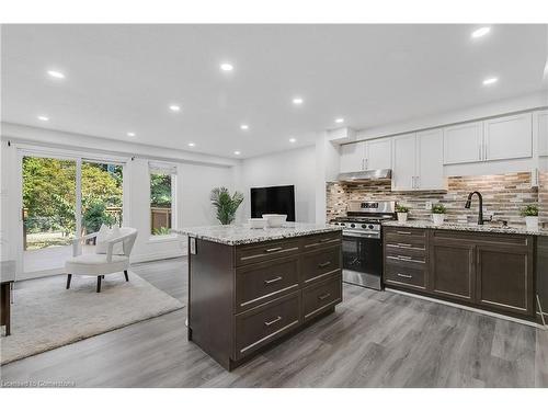 670 Wild Ginger Avenue, Waterloo, ON - Indoor Photo Showing Kitchen With Upgraded Kitchen