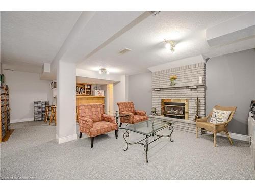 22 Pezzack Street, Cambridge, ON - Indoor With Fireplace