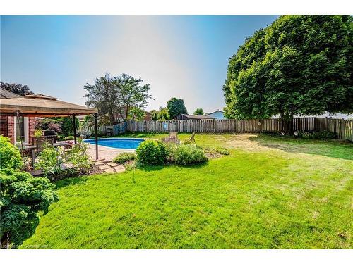 22 Pezzack Street, Cambridge, ON - Outdoor With In Ground Pool With Backyard