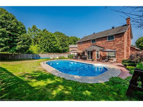 22 Pezzack Street, Cambridge, ON - Outdoor With In Ground Pool With Backyard