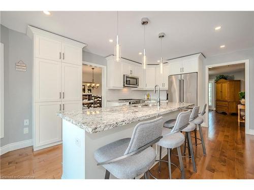 22 Pezzack Street, Cambridge, ON - Indoor Photo Showing Kitchen With Stainless Steel Kitchen With Upgraded Kitchen