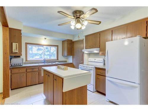 227 Stonybrook Drive, Kitchener, ON - Indoor Photo Showing Kitchen With Double Sink