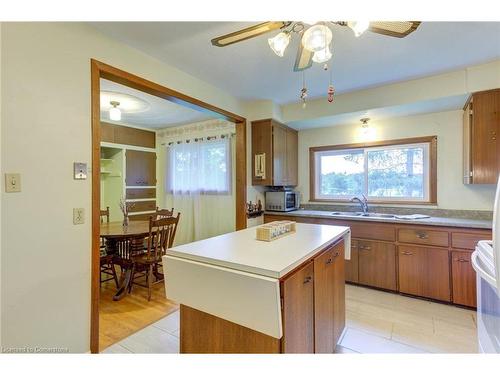 227 Stonybrook Drive, Kitchener, ON - Indoor Photo Showing Kitchen With Double Sink