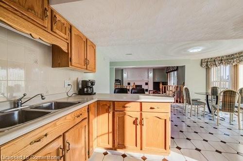 38 Wallace Drive, Cambridge, ON - Indoor Photo Showing Kitchen With Double Sink