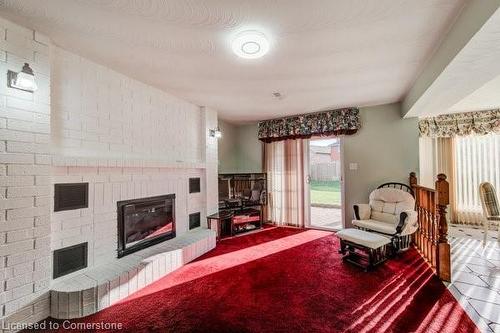 38 Wallace Drive, Cambridge, ON - Indoor Photo Showing Other Room With Fireplace