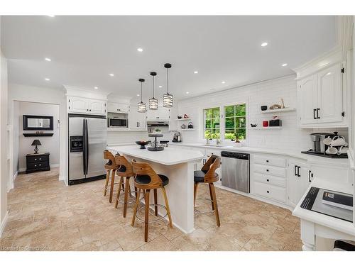 6 Clydebank Drive, Cambridge, ON - Indoor Photo Showing Kitchen With Stainless Steel Kitchen With Upgraded Kitchen