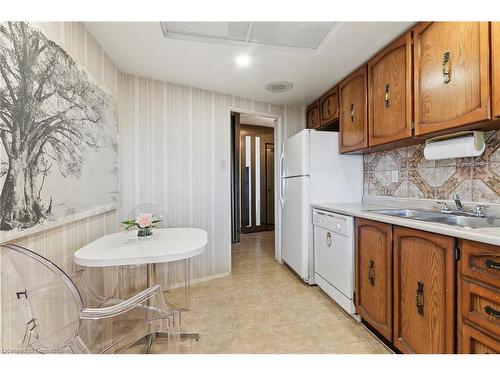 3503-3303 Don Mills Road, North York, ON - Indoor Photo Showing Kitchen With Double Sink